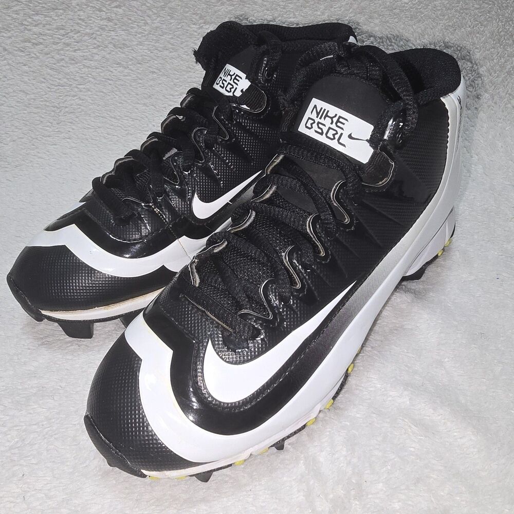 Nike Kids Youth Sz 1.5 Huarache 2KFilth Keystone Mid Baseball Cleats 807138-017